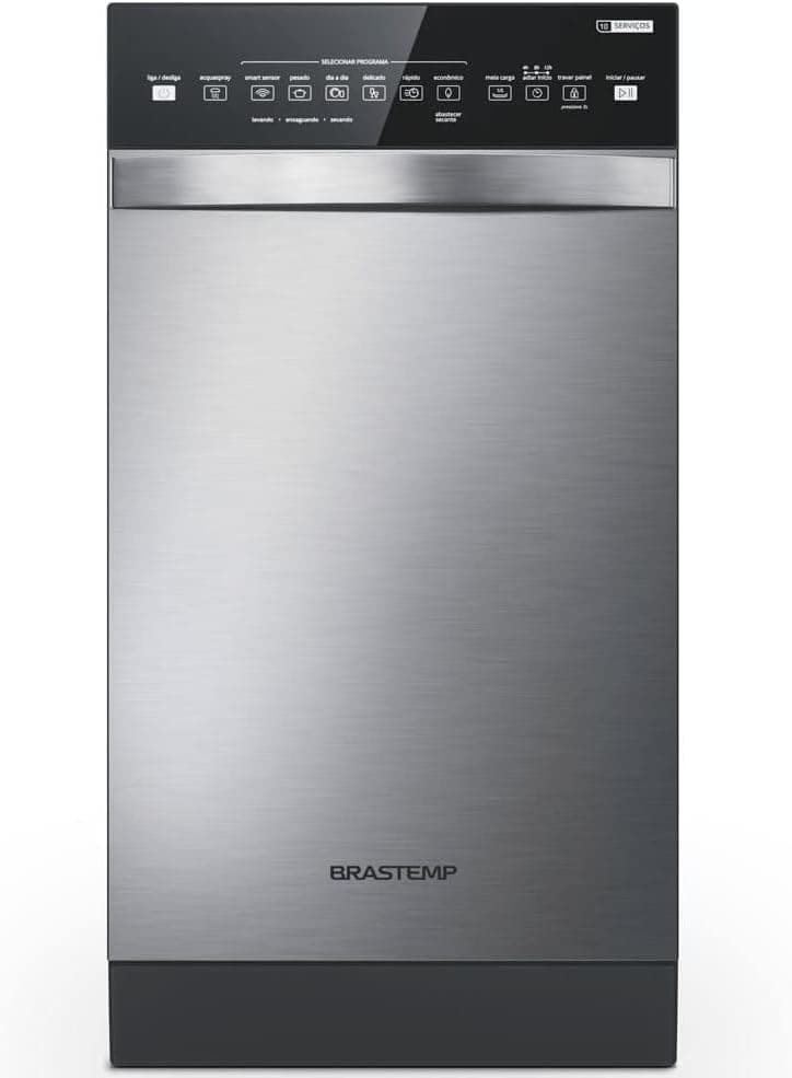 Brastemp BLF10BR 10 Serviços Inox Ciclo Pesado